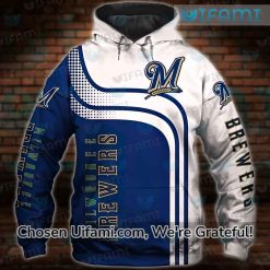 Brewers Hoodie 3D Playful Milwaukee Brewers Gift