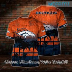 Broncos T-Shirt 3D Awesome Denver Broncos Gifts For Him