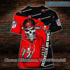 Buccaneers Shirt 3D Bold Skeleton Tampa Bay Buccaneers Gift Best selling