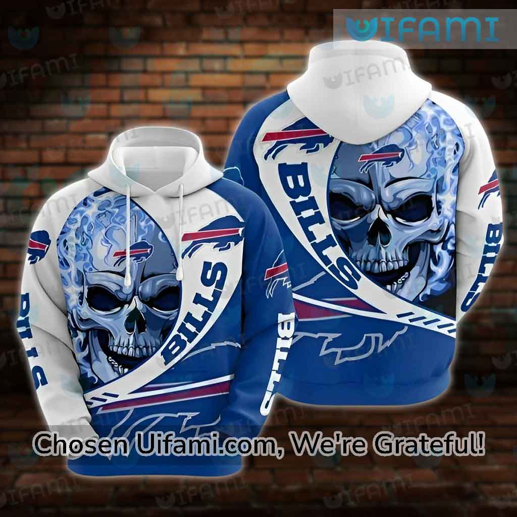 Buffalo Bills 3D Hoodie skull for Halloween graphic Gift For Mens