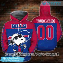 Buffalo Bills Zip Up Hoodie 3D Shocking Snoopy Buffalo Bills Personalized Gifts