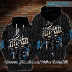 Carolina Panthers Hoodie 3D Attractive Grim Reaper Carolina Panthers Gifts For Him