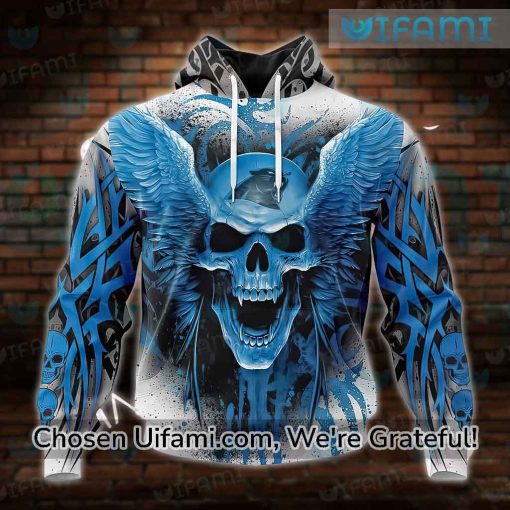 Carolina Panthers Hoodie 3D Mesmerizing Skull Carolina Panthers Gift