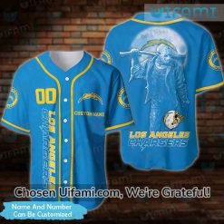 Chargers Baseball Jersey Jason Voorhees Glamorous Custom Los Angeles Chargers Gifts