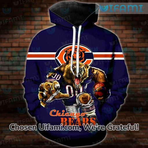 Chicago Bears Hoodie 3D Best Mascot Chicago Bears Gift