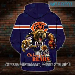 Chicago Bears Hoodie 3D Best Mascot Chicago Bears Gift 2
