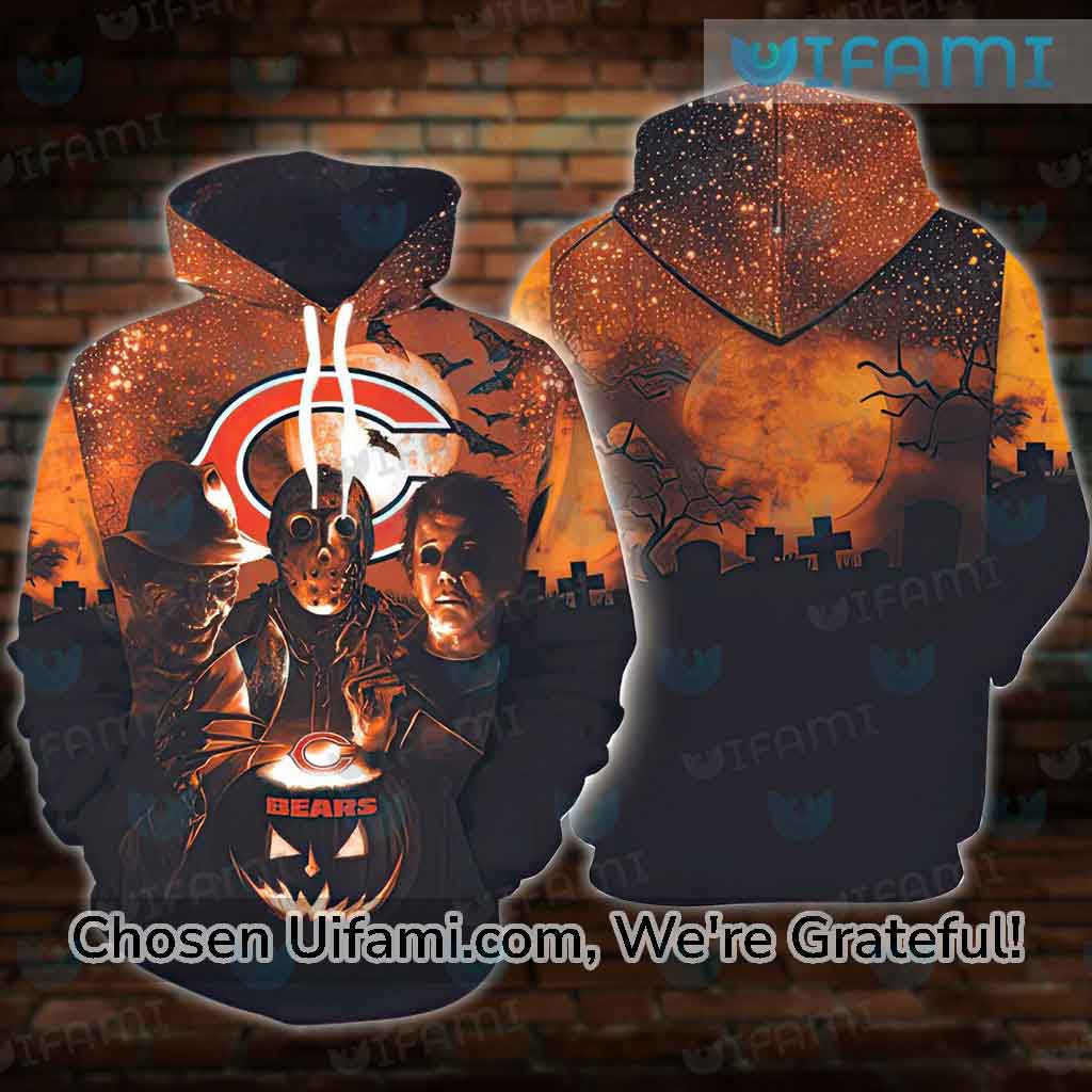Chicago Bears Hoodie Mens 3D Michael Myers Jason Voorhees Freddy Krueger  Gift - Personalized Gifts: Family, Sports, Occasions, Trending