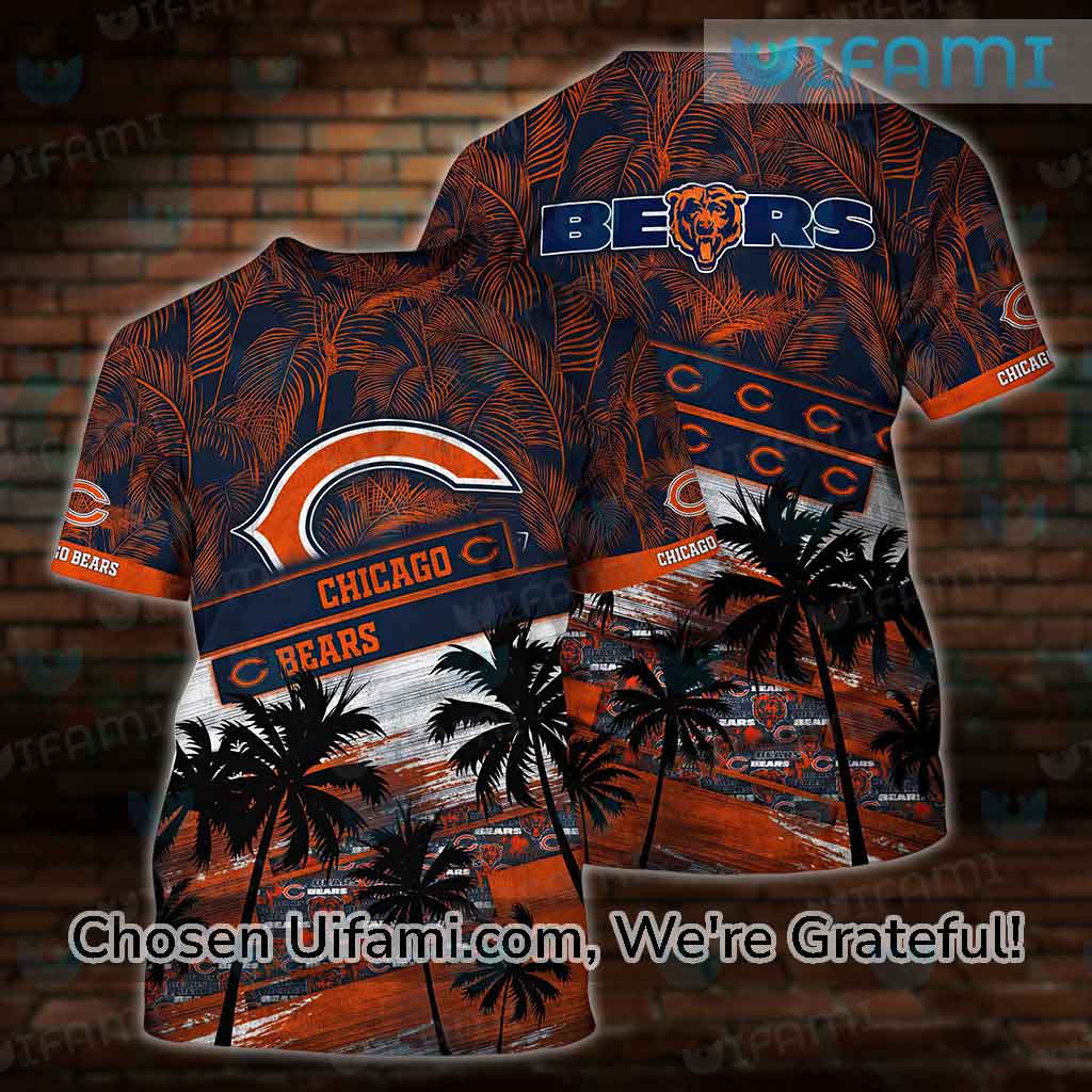 Chicago Bears Tee Shirt 3D Charming Chicago Bears Gifts For Dad -  Personalized Gifts: Family, Sports, Occasions, Trending