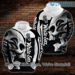 Chicago White Sox Hoodie 3D Most Important Skull White Sox Gift