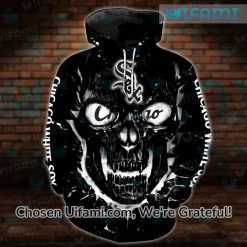 Chicago White Sox Hoodie Mens 3D Promising Skull Gifts For White Sox Fans