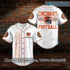 Cincinnati Bengals Baseball Jersey Exciting Bengals Gift