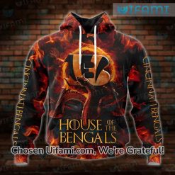 Cincinnati Bengals Hoodie 3D Game Of Thrones House Of The Bengals Gift 1