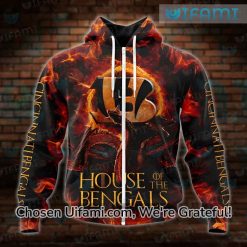 Cincinnati Bengals Hoodie 3D Game Of Thrones House Of The Bengals Gift 2