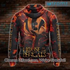 Cincinnati Bengals Hoodie 3D Game Of Thrones House Of The Bengals Gift 3