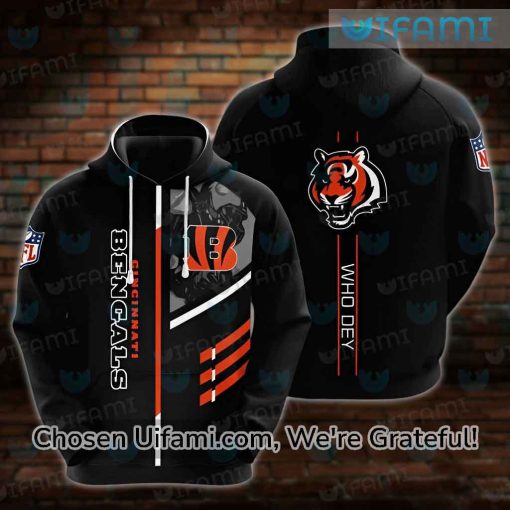 Cincinnati Bengals Womens Hoodie 3D Unique Bengals Gifts