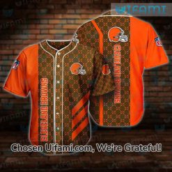 Cleveland Browns Baseball Jersey Gucci Tantalizing Cleveland Browns Gifts For Dad