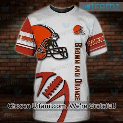 Cleveland Browns Tshirt 3D Surprise Gifts For Cleveland Browns Fans