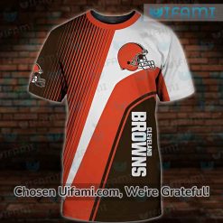 Cleveland Browns Vintage T Shirt 3D Outstanding Browns Gift Best selling