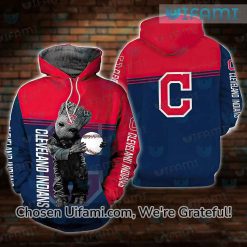 Cleveland Guardians Zip Up Hoodie 3D Cheerful Groot Guardians Gift