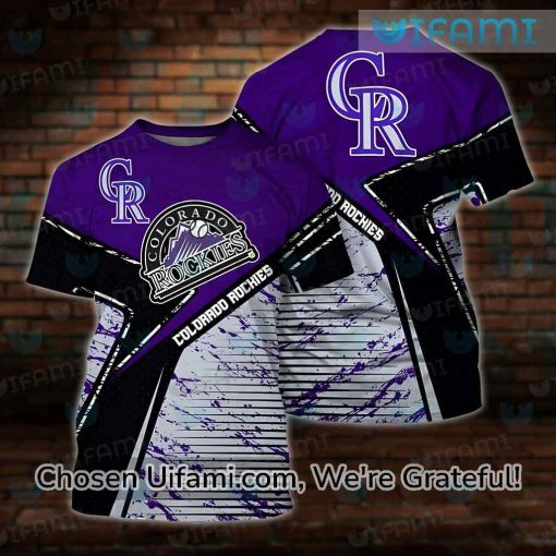 Colorado Rockies T-Shirt 3D Discount Rockies Gifts