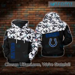 Colts Veterans Day Hoodie 3D Best Camo Indianapolis Colts Gift