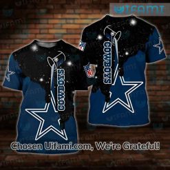 Cowboys T-Shirt 3D Graceful Dallas Cowboys Valentines Gifts
