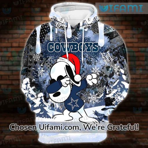 Cowboys Zip Up Hoodie 3D Valuable Snoopy Christmas Dallas Cowboys Valentines Gifts