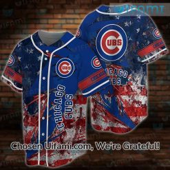 Cubs Baseball Jersey Unforgettable USA Flag Chicago Cubs Gift