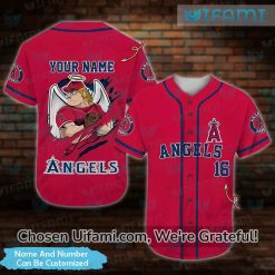 Custom Angels Jersey Amazing Los Angeles Angels Gifts