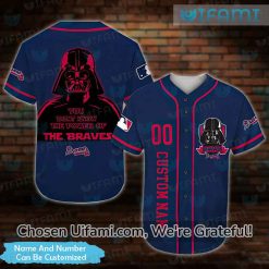 Custom Atlanta Baseball Jersey Perfect Darth Vader Braves Gift