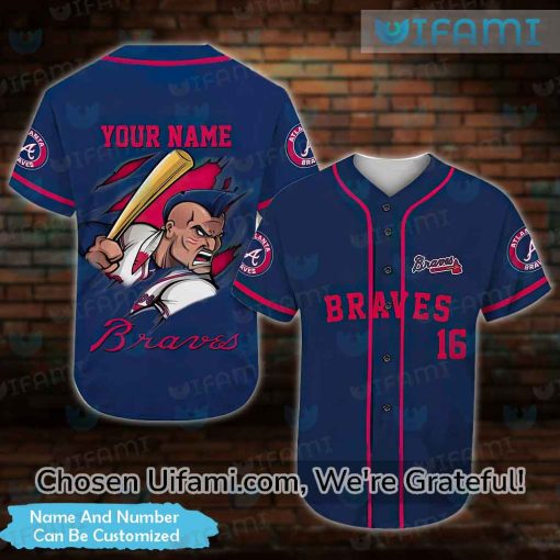 Custom Atlanta Braves Baseball Jersey Unique Braves Gifts