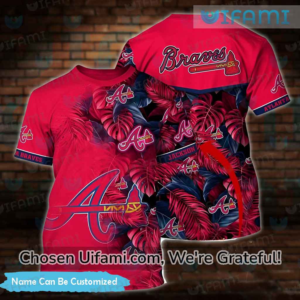 Braves Shirt Womens 3D 2021 World Series Personalized Atlanta