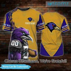 Custom Baltimore Ravens Shirt Mascot Unique Ravens Gifts