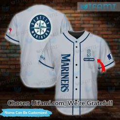 Get Your Seattle Mariners Lilo & Stitch Baseball Jersey - Royal
