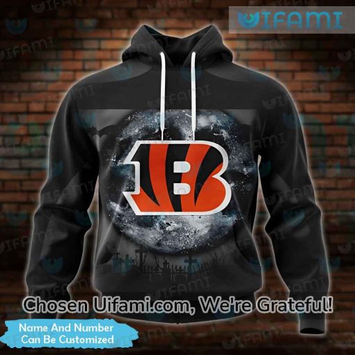 Custom Bengals Jersey Hoodie 3D Mesmerizing Halloween Cincinnati Bengals Gift