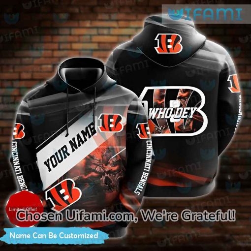 Custom Bengals Womens Hoodie 3D Thrilling Cincinnati Bengals Gift