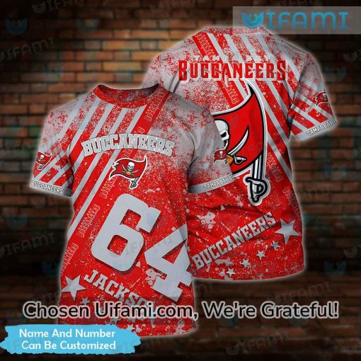 Custom Bucs Shirt 3D Funny Buccaneers Christmas Gifts