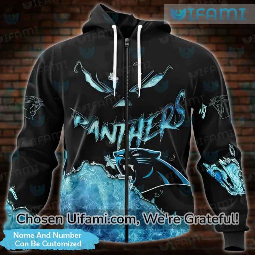 Custom Carolina Panthers Camo Hoodie 3D New Carolina Panthers Gift