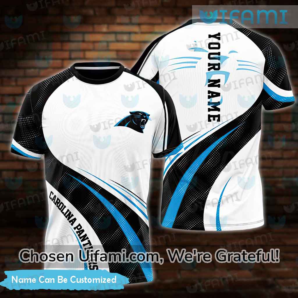 Custom Carolina Panthers Womens Shirt 3D Important Carolina Panthers Gift  Ideas - Personalized Gifts: Family, Sports, Occasions, Trending