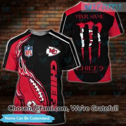 Custom Chiefs T-Shirt Womens 3D Exclusive Personalized Chiefs Gifts
