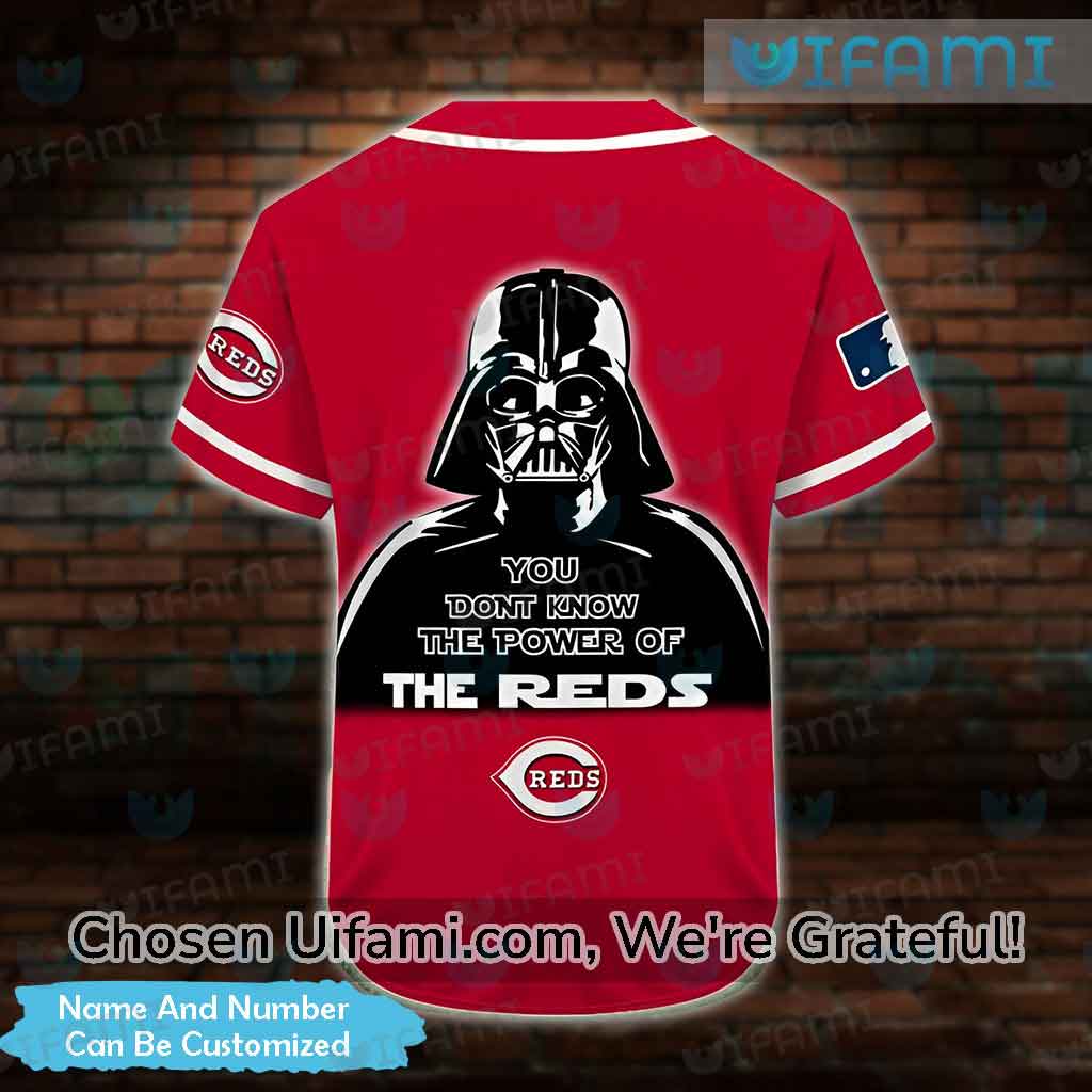 Custom Cincinnati Baseball Jersey Promising Darth Vader Cincinnati Reds  Gift - Personalized Gifts: Family, Sports, Occasions, Trending