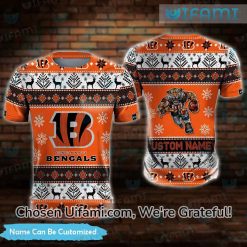 Custom Cincinnati Bengals Shirt 3D Last Minute Mascot Christmas Bengals Gift