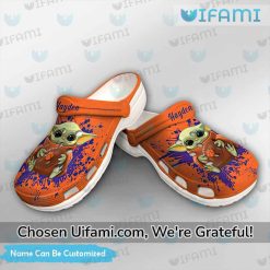 Custom Clemson Crocs Discount Baby Yoda Clemson Tigers Gifts