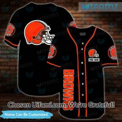 Custom Cleveland Browns Baseball Jersey Popular Gifts For Browns Fans