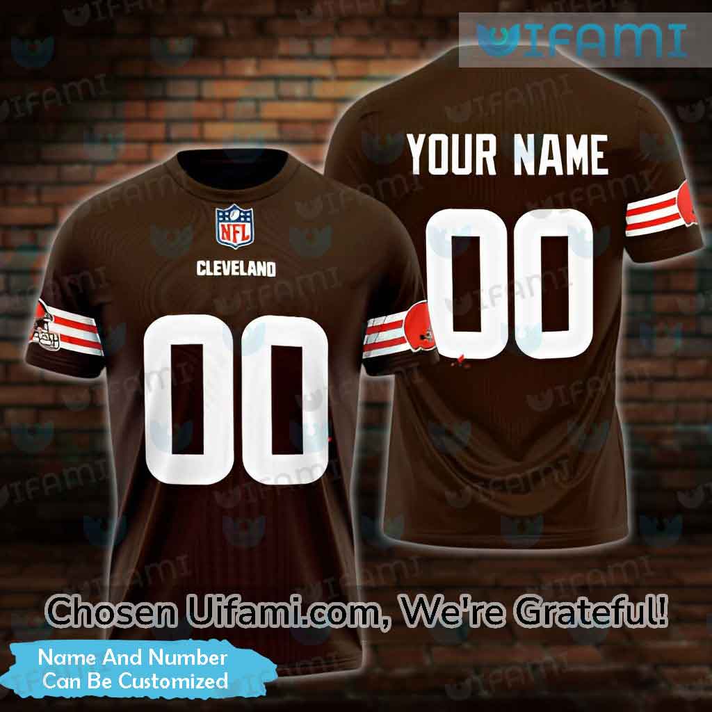 Custom Cleveland Browns T-Shirt Mens 3D Unique Browns Gifts - Personalized  Gifts: Family, Sports, Occasions, Trending