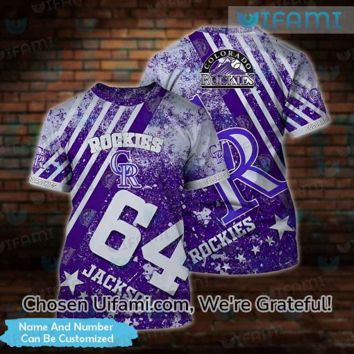 Custom Colorado Rockies Shirt 3D Comfortable Rockies Gifts