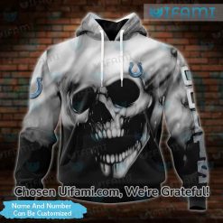 Custom Colts Hoodie 3D Practical Skull Indianapolis Colts Gift 1