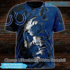 Custom Colts Tee Shirt 3D Novelty Skull Colts Gifts For Him