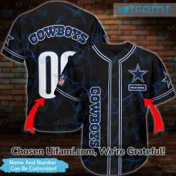 Custom Cowboys Baseball Jersey Unique Dallas Cowboys Gifts