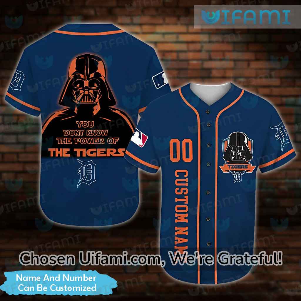 Custom Tigers Baseball Jersey Fascinating Detroit Tigers Gift - Personalized  Gifts: Family, Sports, Occasions, Trending